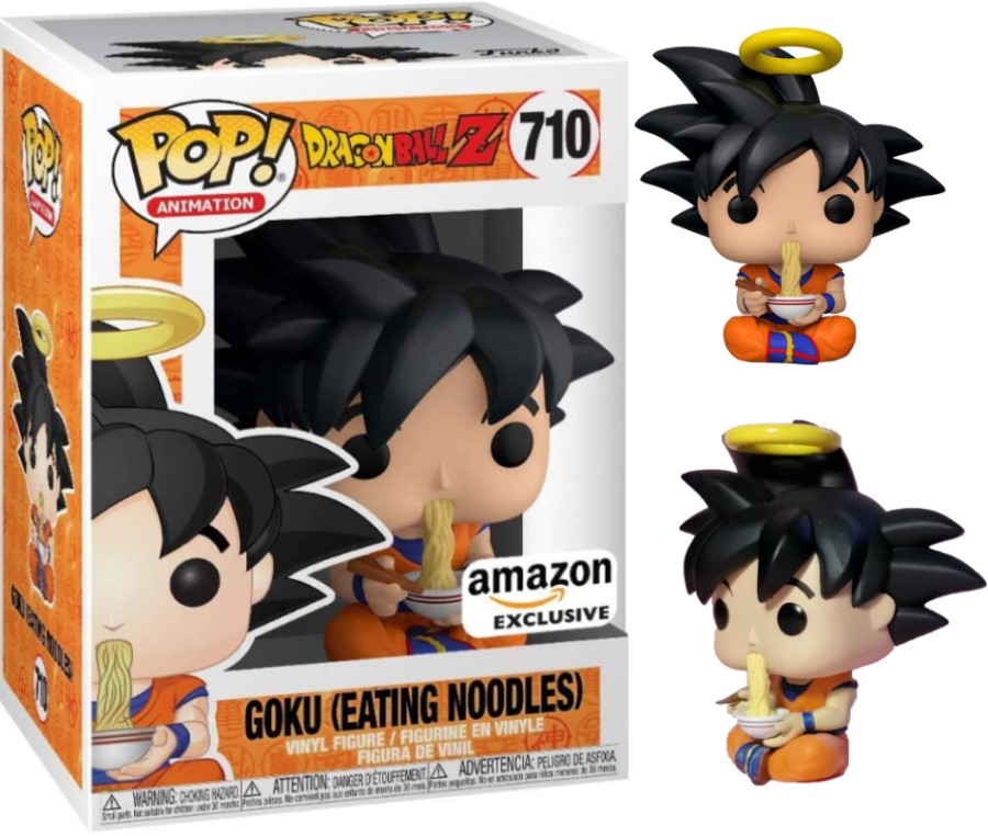 POP Funko Dragon Ball Z 710 Goku Eating Noodles 